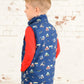 Lighthouse Clothing Alex Boys Gilet - Navy Blue Tractor