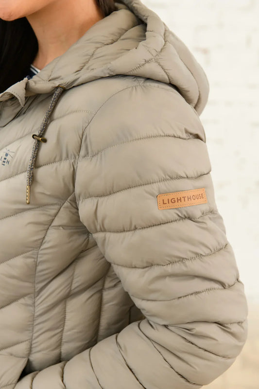 Lighthouse Clothing Laurel Ladies Coat - Mocha