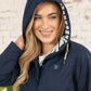Lighthouse Clothing Beachcomber Long Coat - Navy