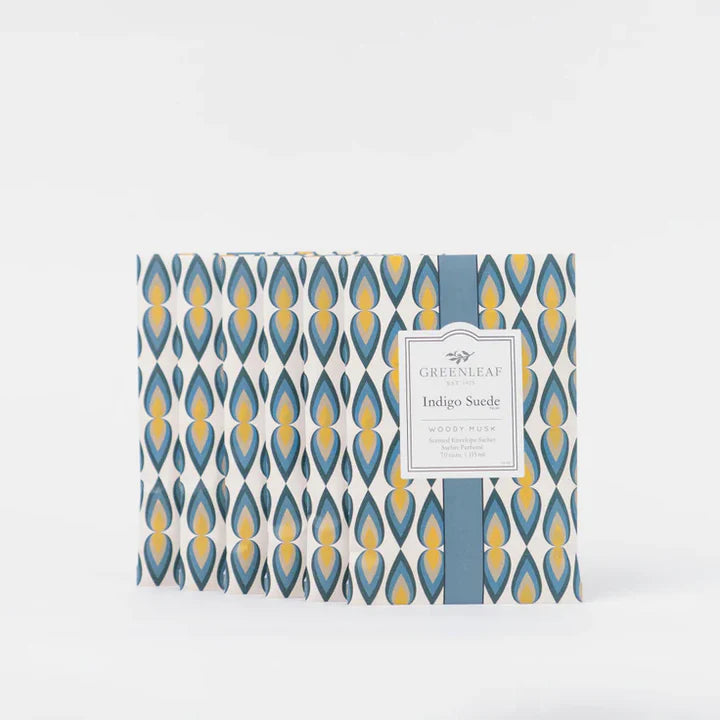 Indigo Suede Scented Sachet