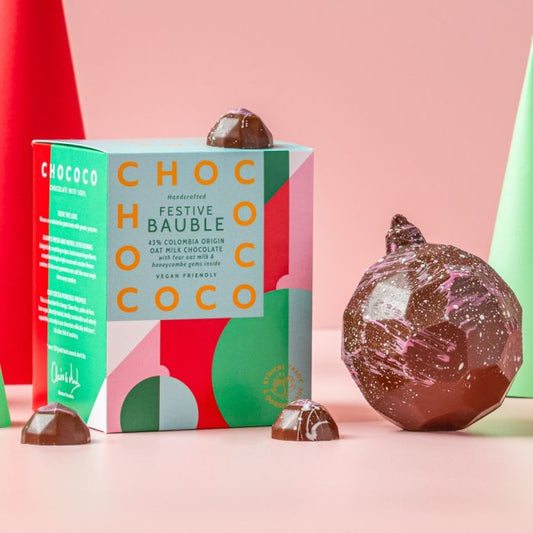 Chococo Oat Milk Chocolate Christmas Bauble