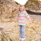 Lighthouse Clothing Olivia Coat - Multi Stripe