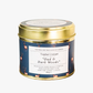 Dark Woods & Oud Candle in a Matt Gold Tin
