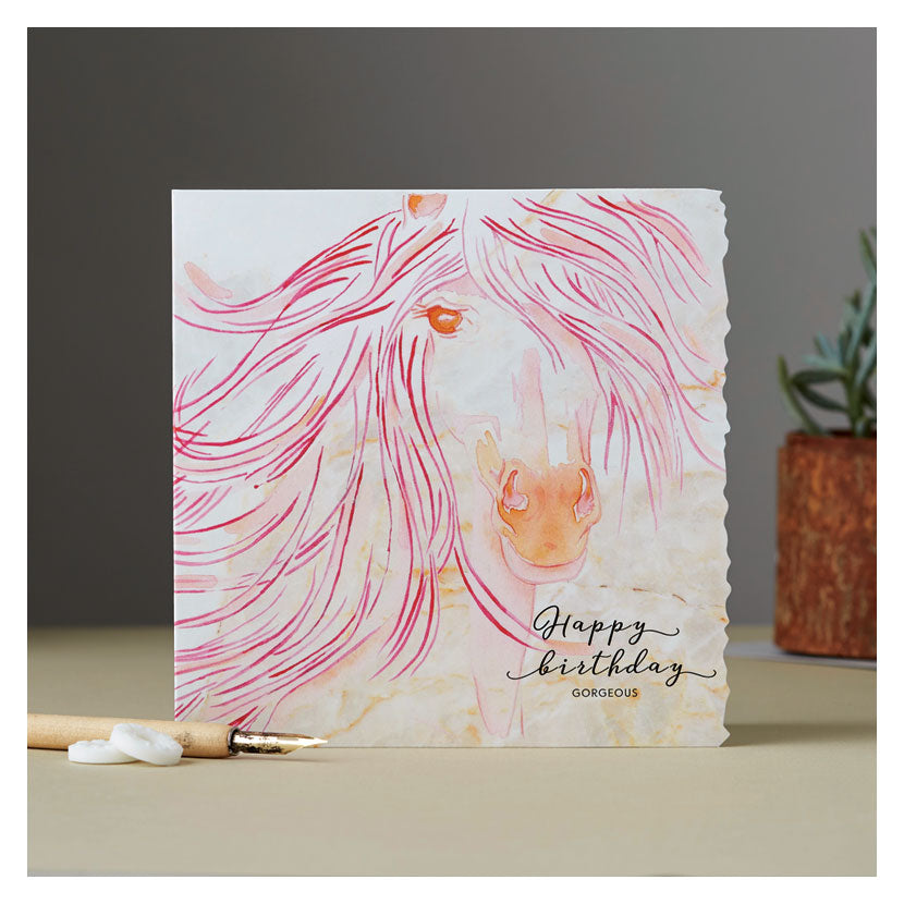Deckled Edge Fanciful Dolomite Greetings Card