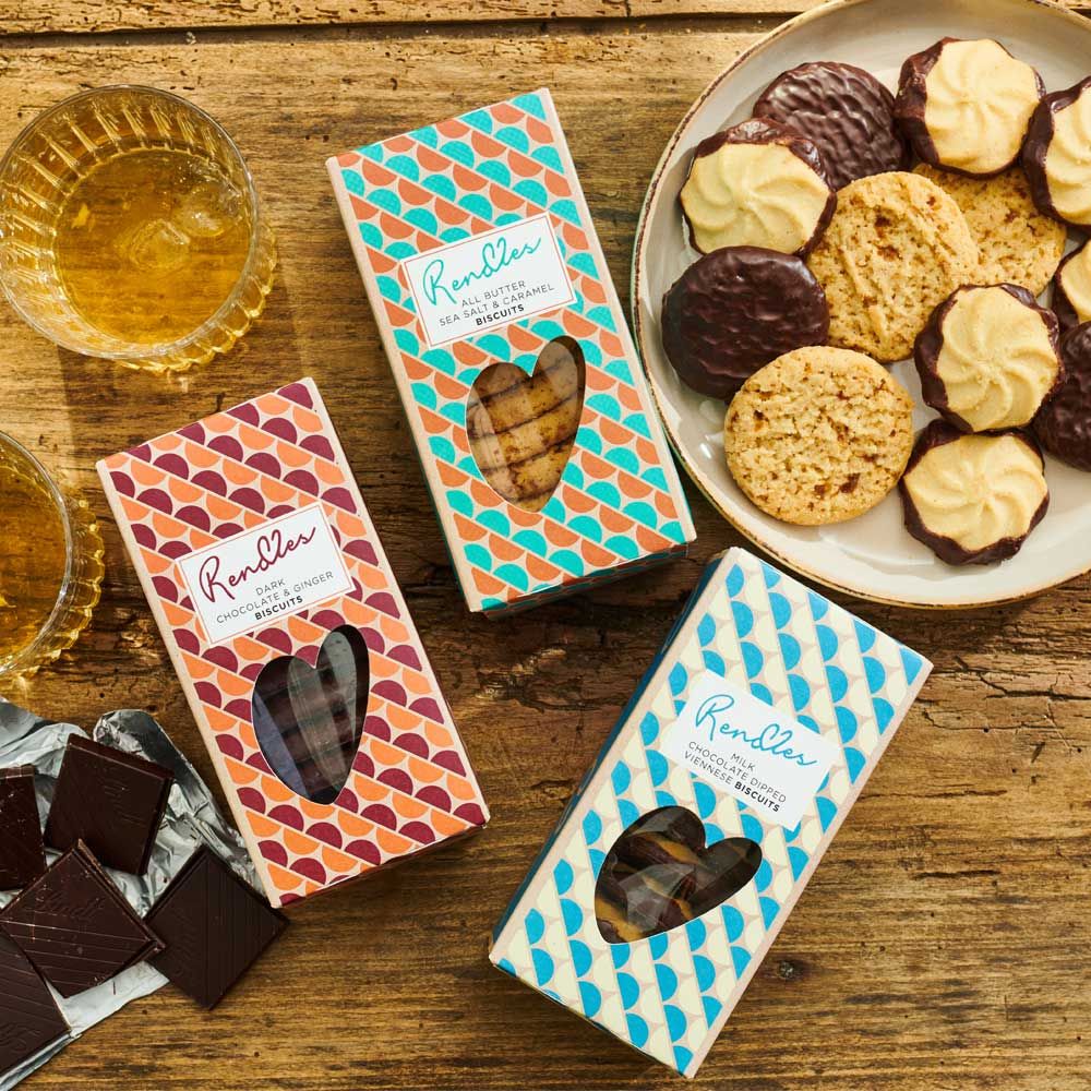 Out of date Rendles Dark Chocolate & Ginger Biscuits
