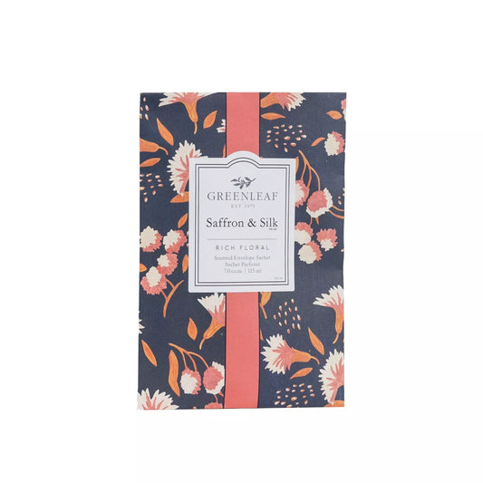 Saffron & Silk Scented Sachet