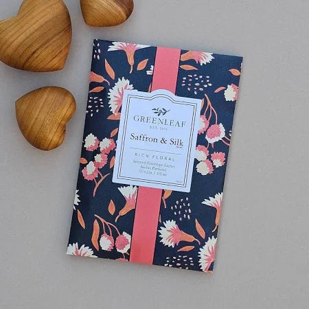 Saffron & Silk Scented Sachet