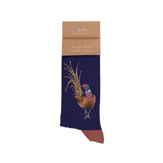 Wrendale 'Ready for my Close Up Pheasant' Men's Socks