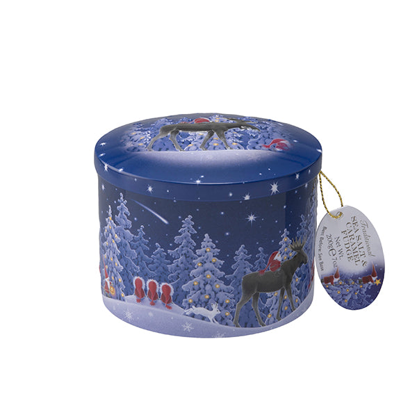 Christmas Nordic Sea Salt & Caramel Fudge Tin