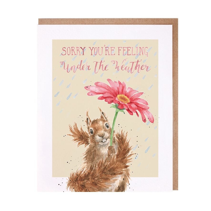 Wrendale 'Under the Weather' Card