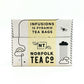 Norfolk Tea Co. - Rooibos de vainilla (15 bolsitas de té)