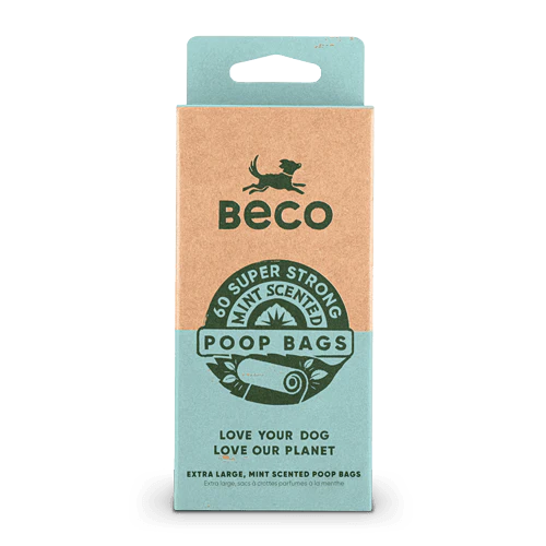 Beco Poop Bags, Mint Scented, 60 Pack