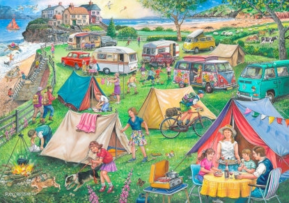 Camping 1,000 Piece (Find the Differences No.10)
