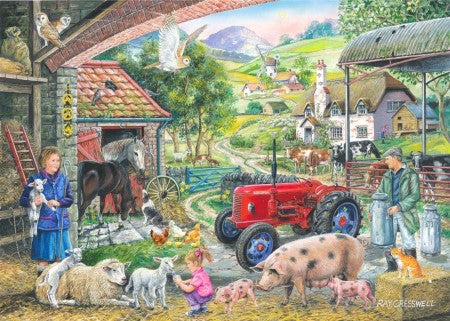 On the Farm 1,000 Piece (Find the Differences No.2)