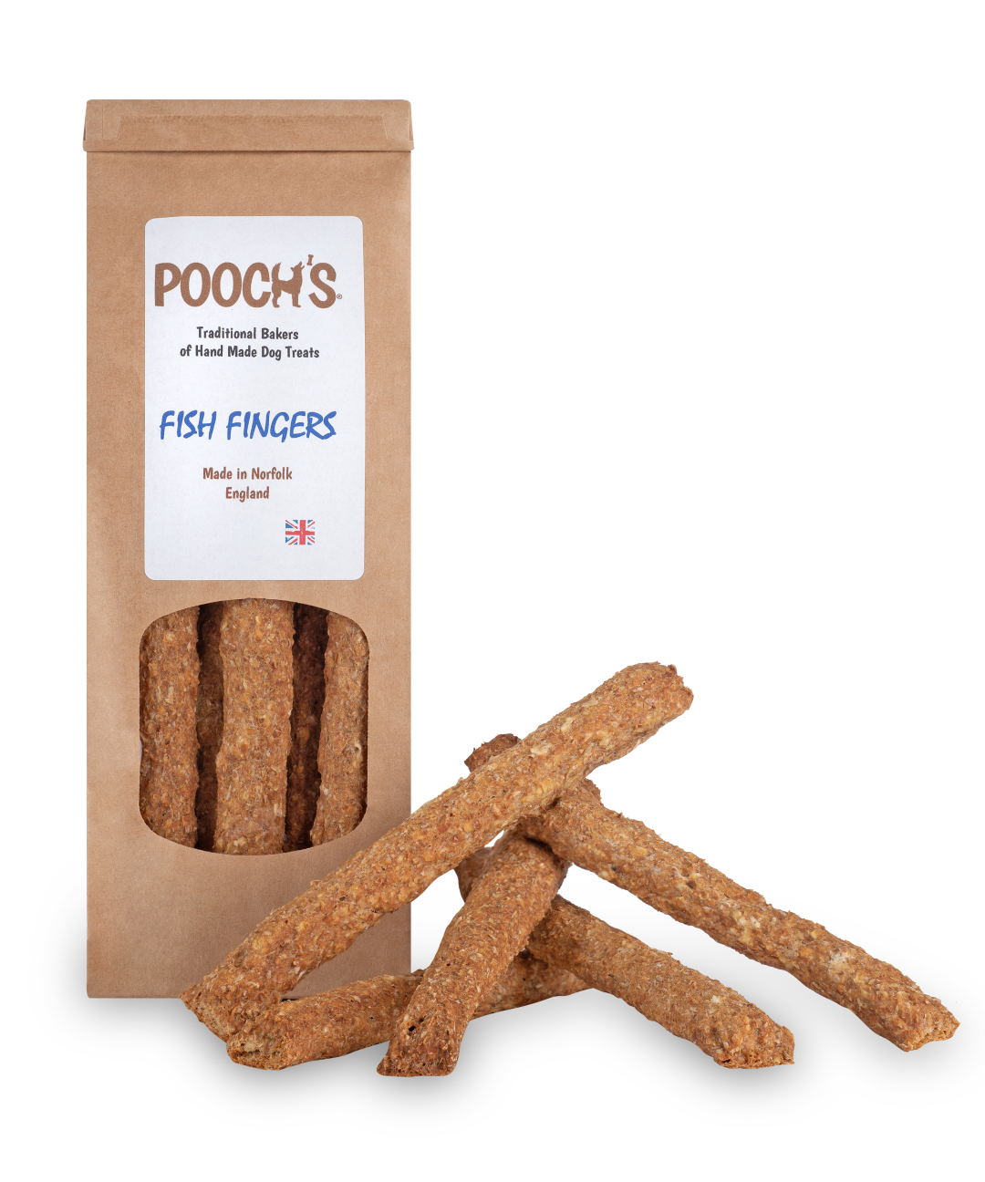 Bâtonnets de poisson de Pooch