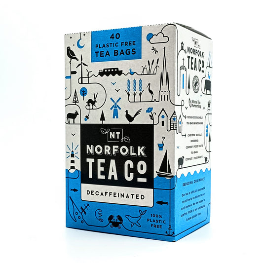 Norfolk Tea Co. Décaféiné années 40