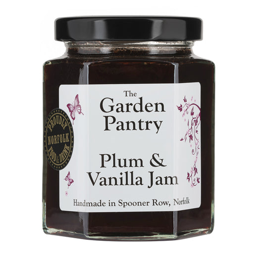 The Garden Pantry Plum & Vanilla Jam