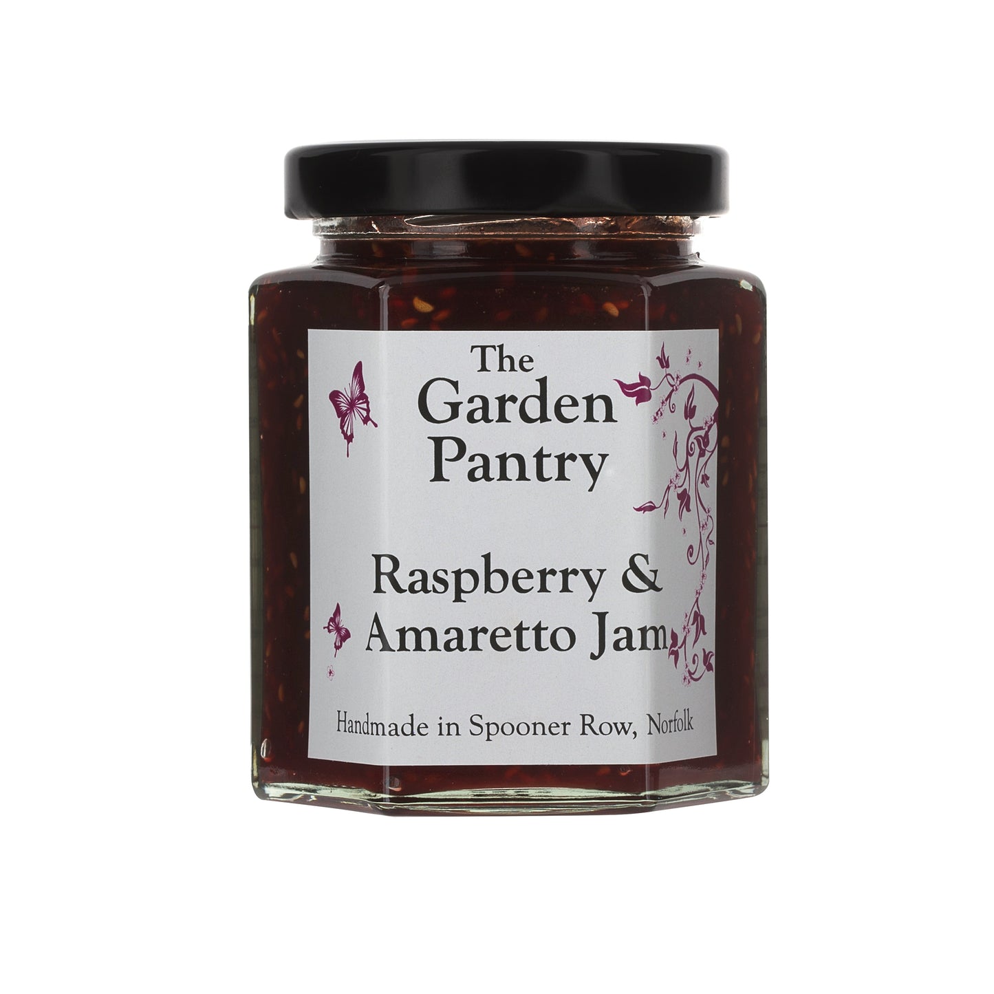 Mermelada de frambuesa y amaretto The Garden Pantry
