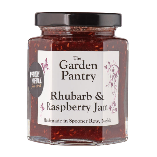 The Garden Pantry Rhubarb & Raspberry Jam