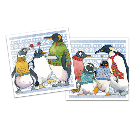 Emma Ball Penguins in Pullovers Mini Cards