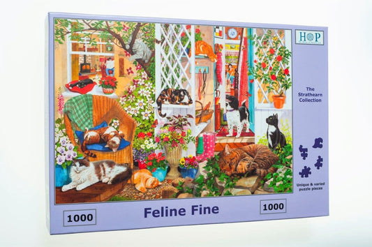 Feline Fine 1,000 Piece