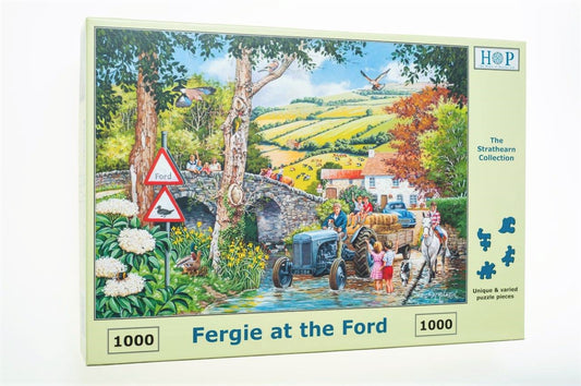Fergie en el Ford de 1.000 piezas