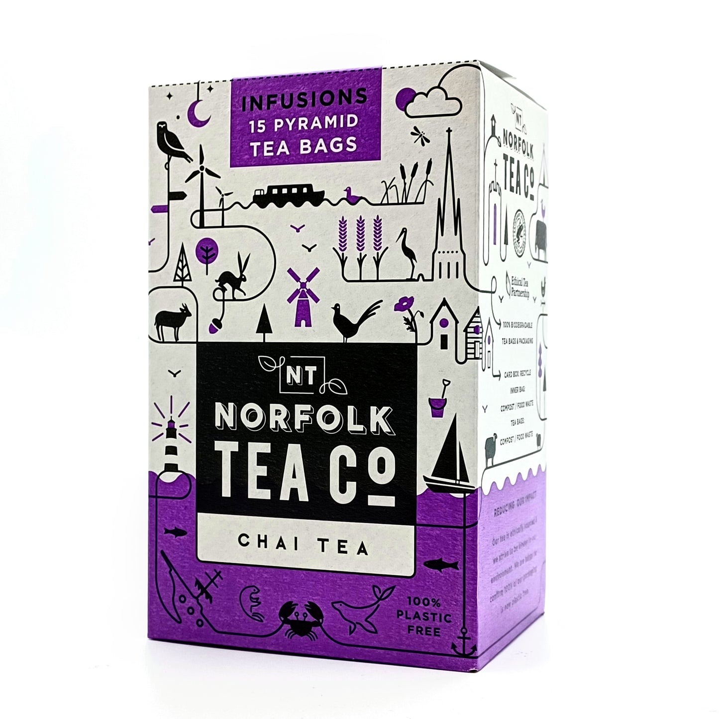 Norfolk Tea Co. - Chaï (15 sachets de thé)