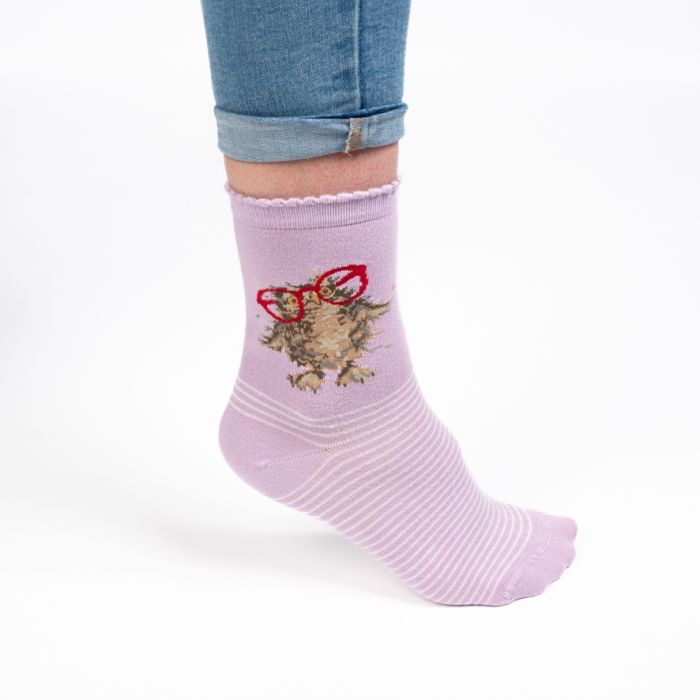 Wrendale 'Spectacular' Owl Socks